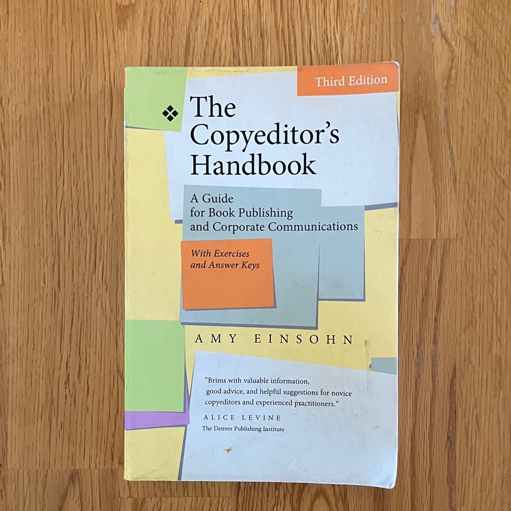 The Copyeditor's Handbook - Third Edition